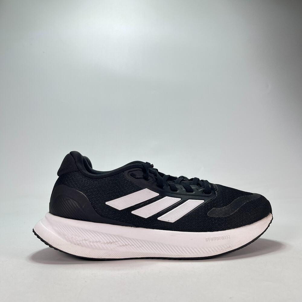 adidas Runfalcon 5 Black White Athletic Running Shoes IE0556 Women's Size 6.5